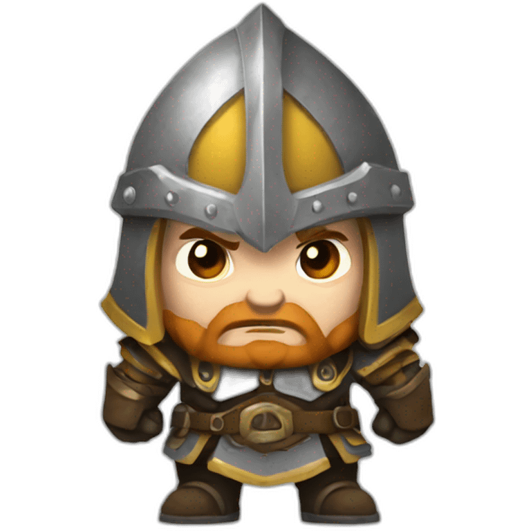 dwarf angry paladin emoji