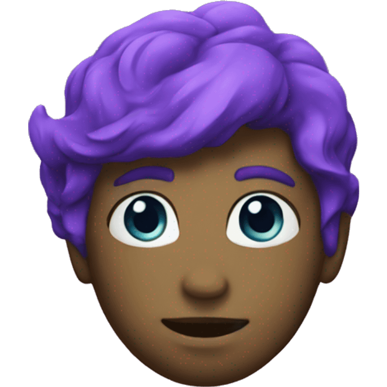 Purple galaxy potal emoji