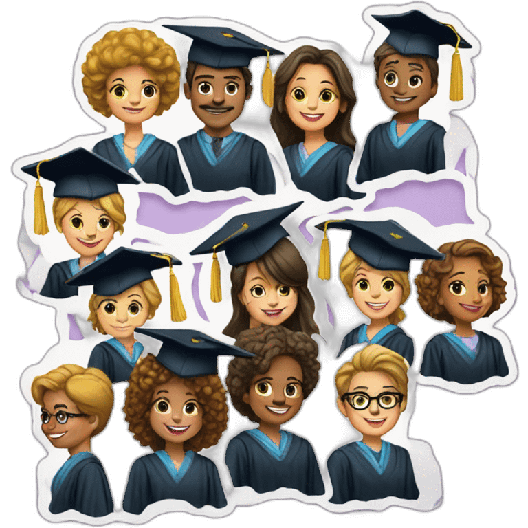 Let's make "40 years old and good as new" sticker for a group of graduating classmates using a style typical of the 80s emoji