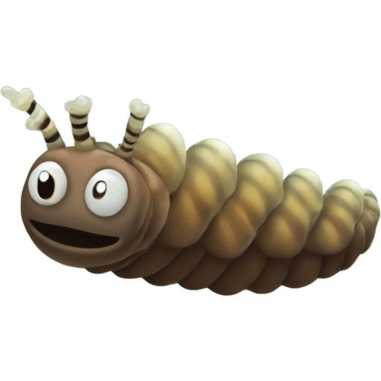 A Bobbit worm emoji