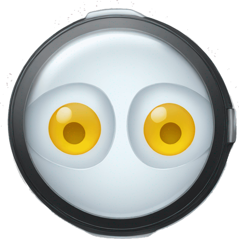 prescription contact lens case emoji