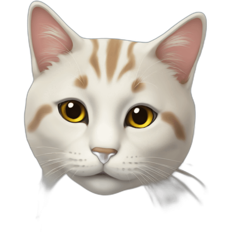 cat on alaska emoji