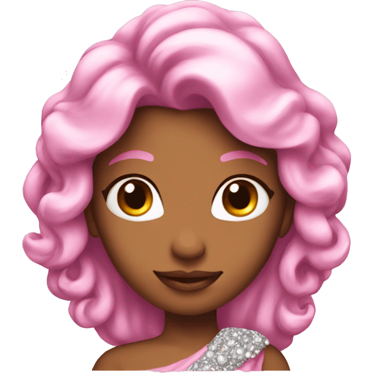 Pink Sparkle Princess emoji