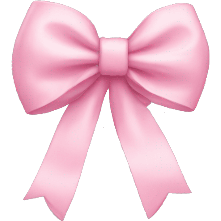 baby pink bow emoji