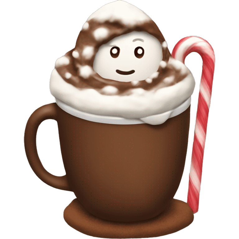 Hot coco Christmas emoji