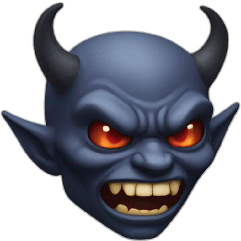 Demon qui rie emoji