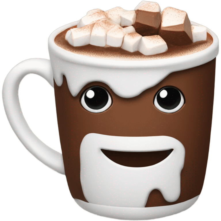 Hot chocolate emoji