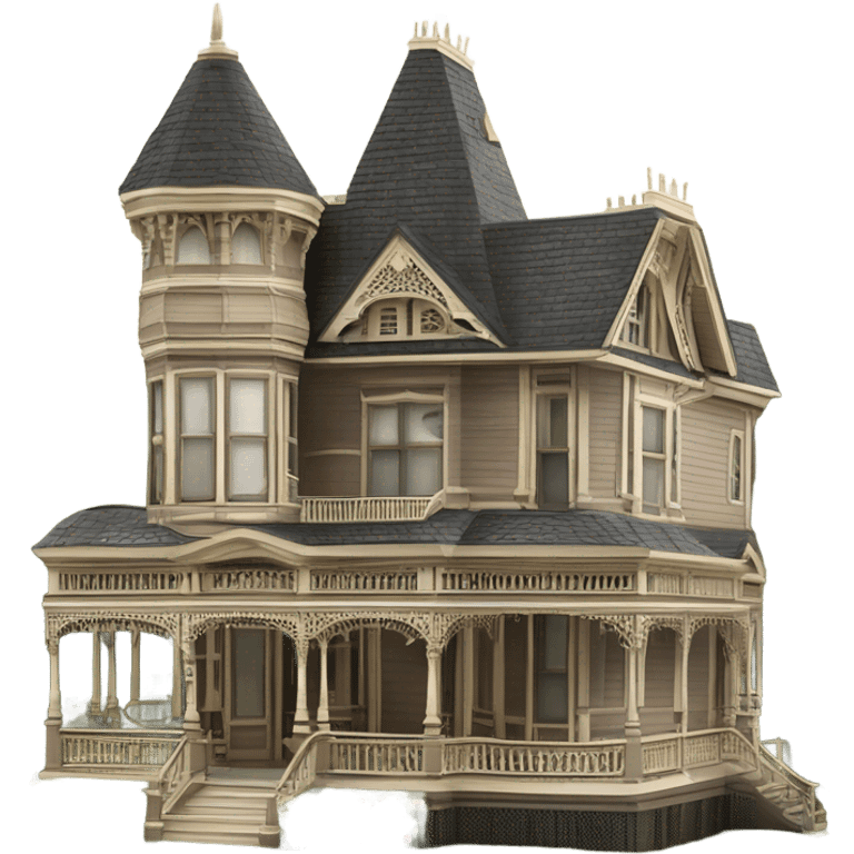 victorian house  emoji