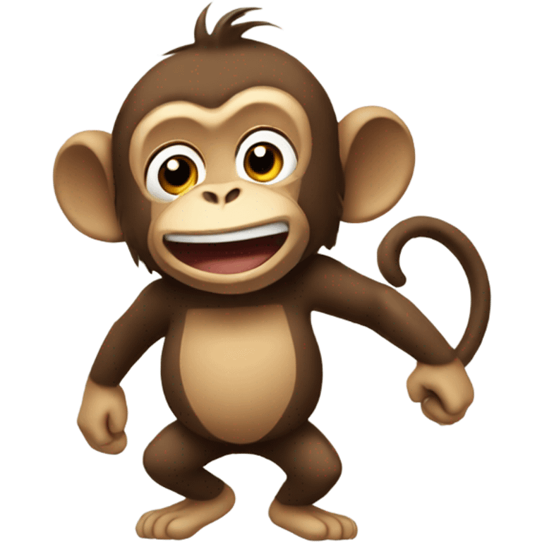 Monkey shakin his butt emoji