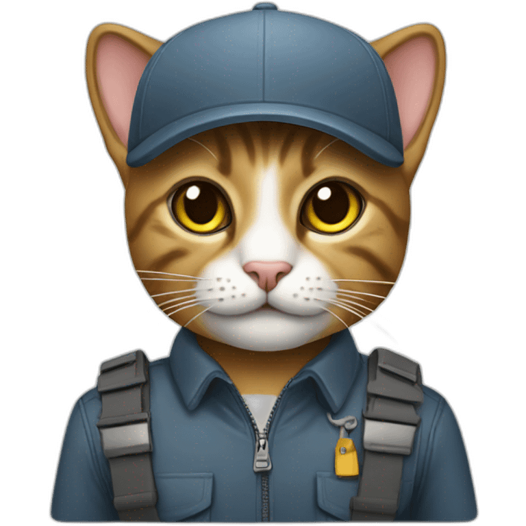 Cat marketer emoji