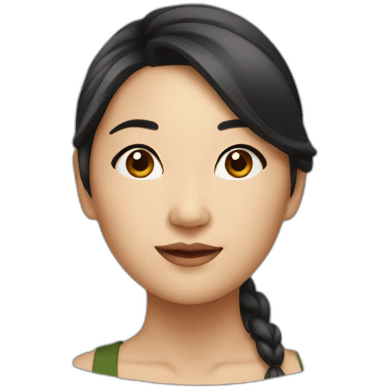 beautiful asian woman  emoji