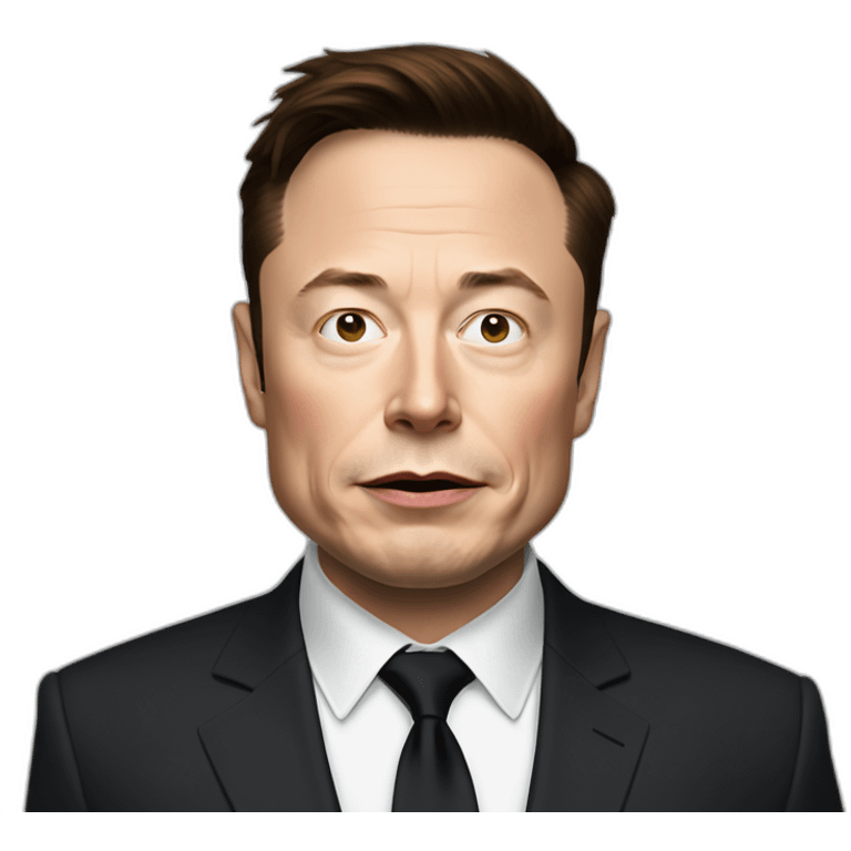 Elon Musk with Tusks emoji