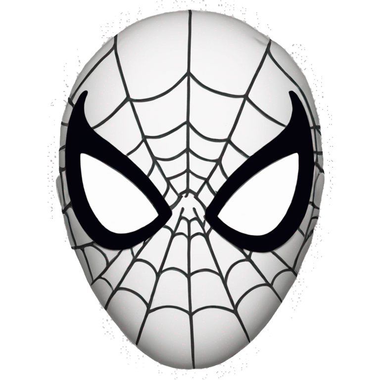 Spiderman mask emoji