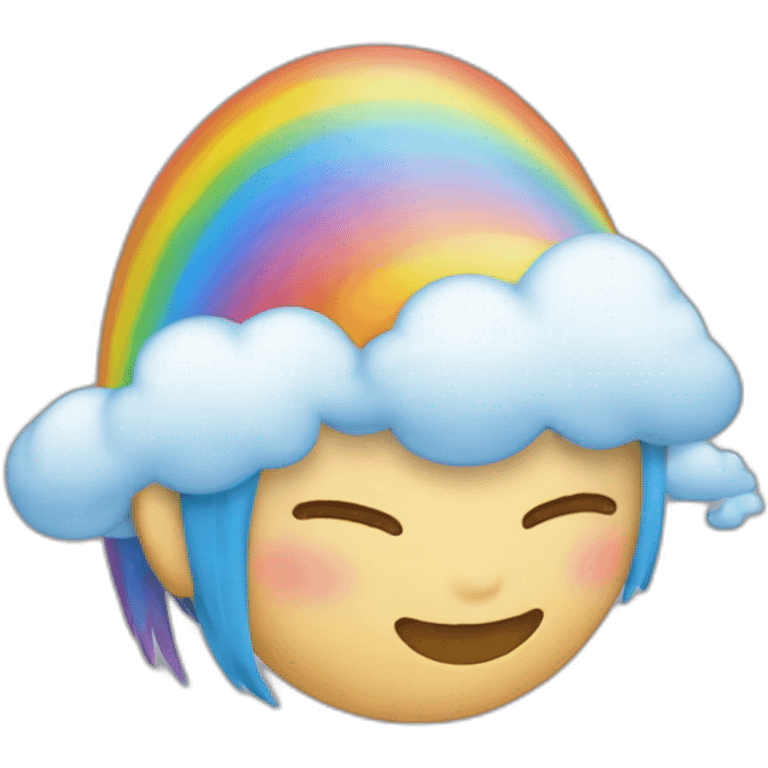 Arc-en-ciel emoji