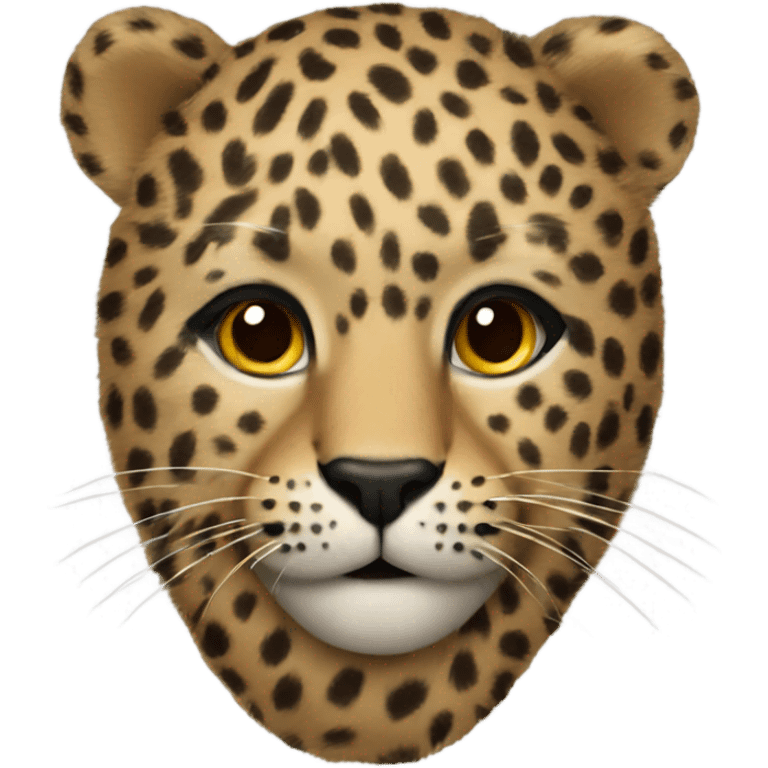 realistic leopard fur coat emoji