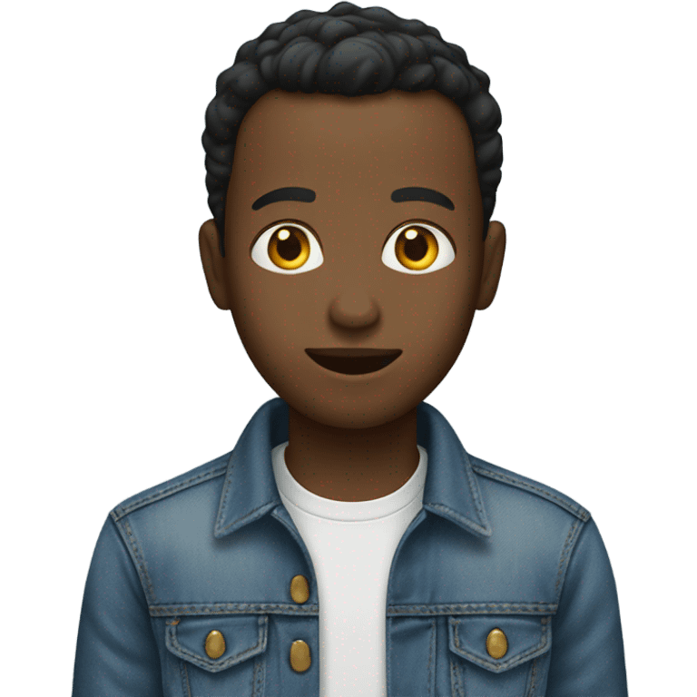 Somali wearing jeans emoji