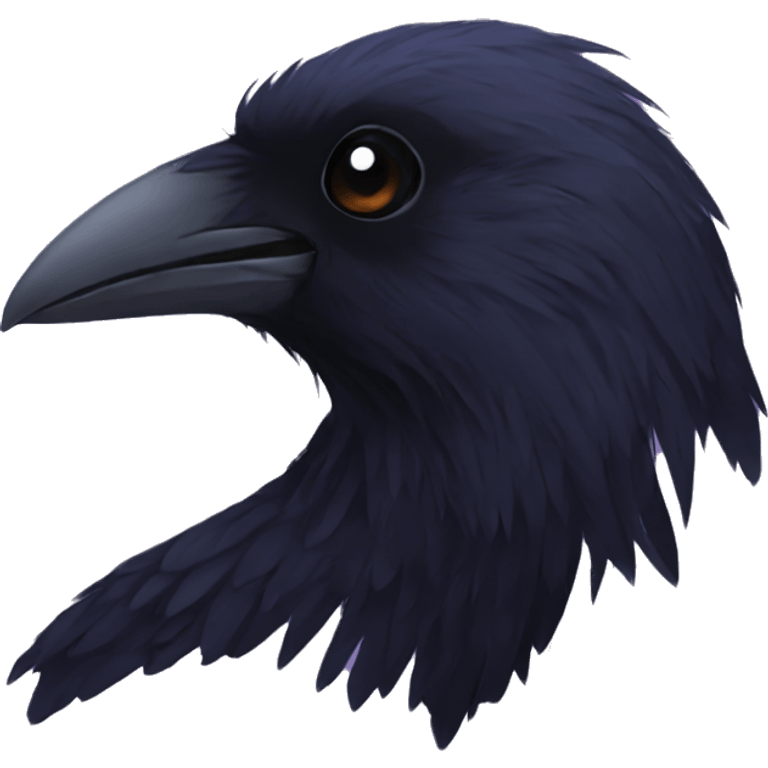 raven head emoji