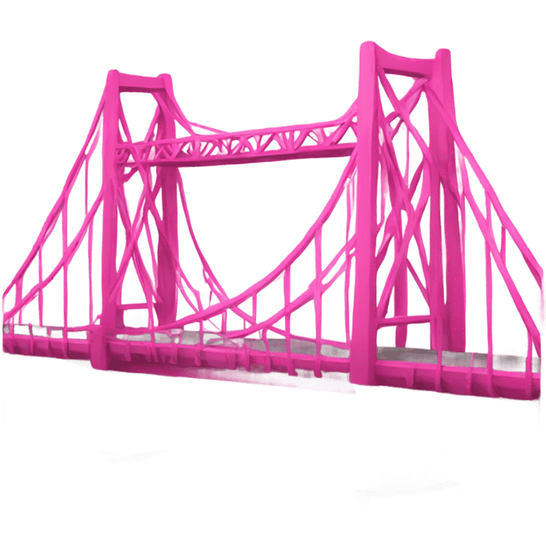 pink bridge emoji