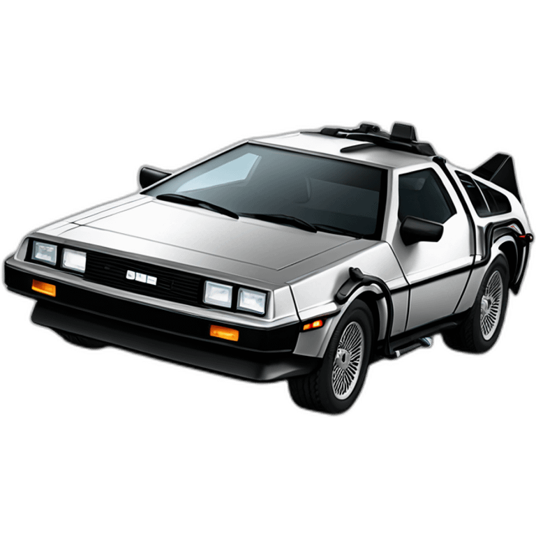 Delorean dmc-12 emoji