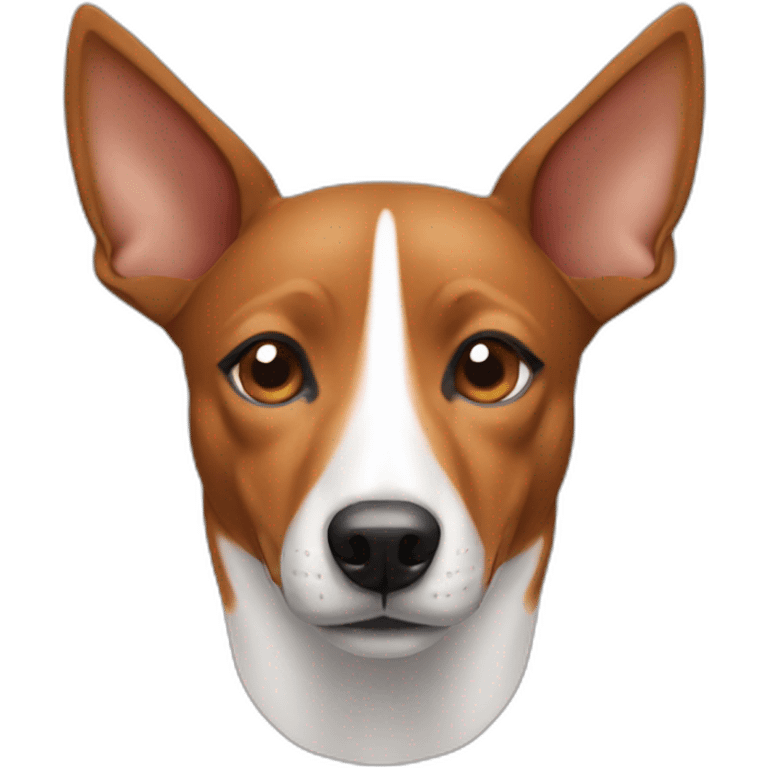 squinted basenji emoji