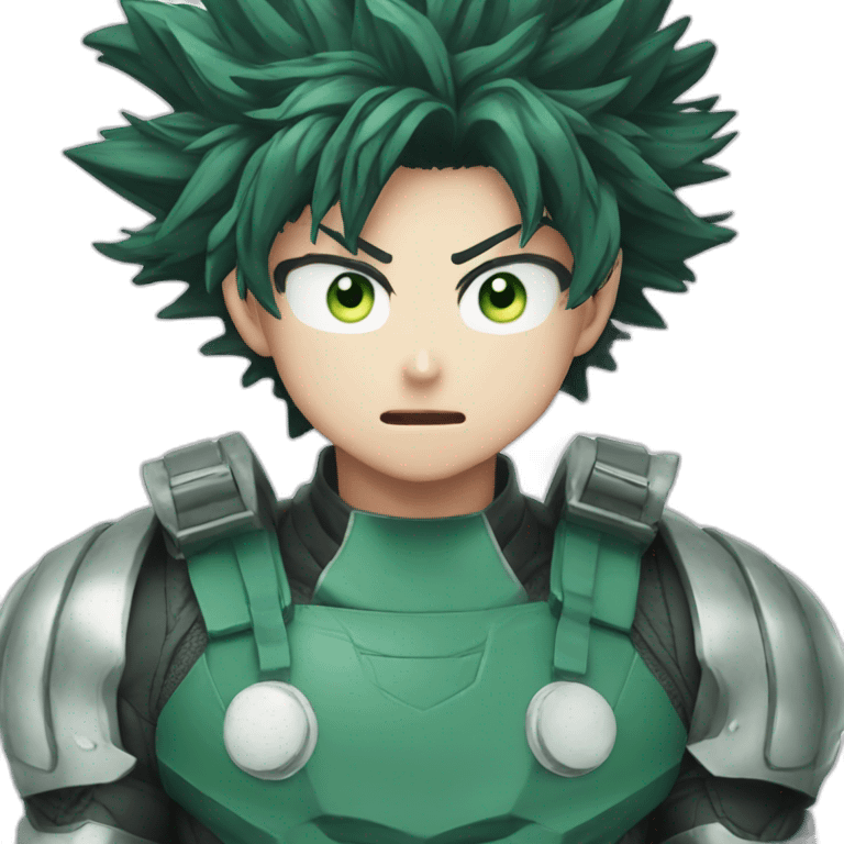 Izuku midoriya smash emoji