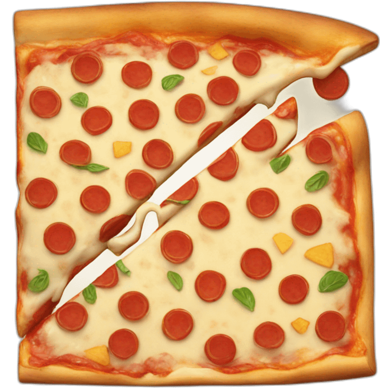 pride pizza slice emoji