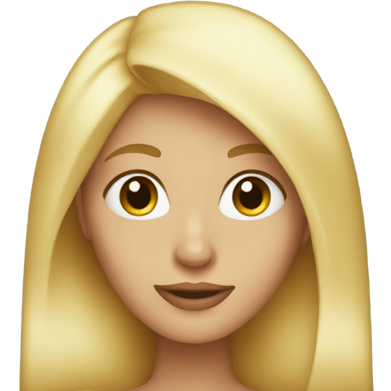 Blonde emoji