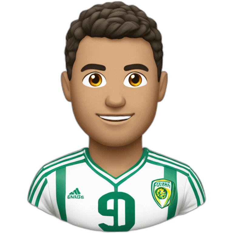 Chèvre à côté de ronaldo emoji