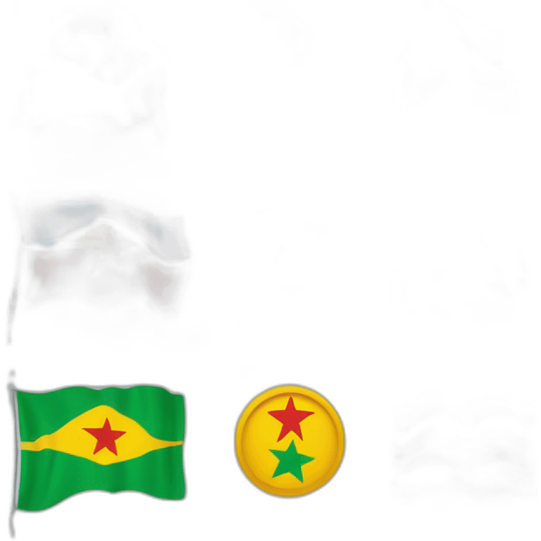 emojis-alexandru-soLe drapeau de la RDC avec les couleurs du Congo Brazzaville  emoji