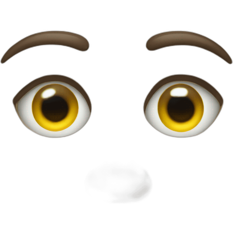 Eyes mysterious watching emoji