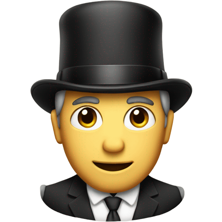 Man in bowler hat  emoji