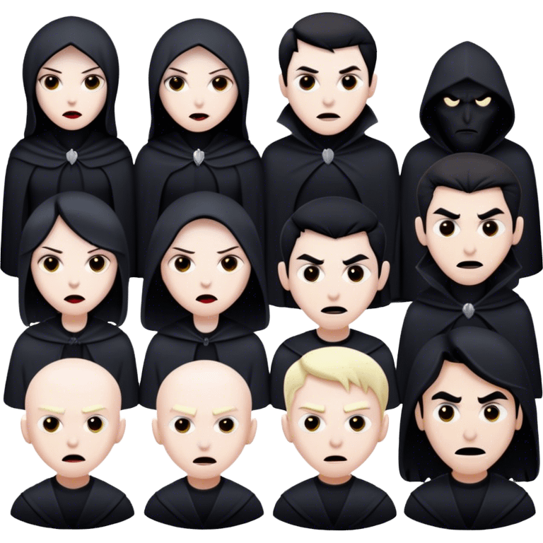 Evil people  emoji