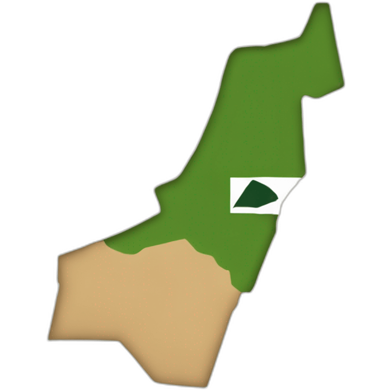 Palestine map emoji