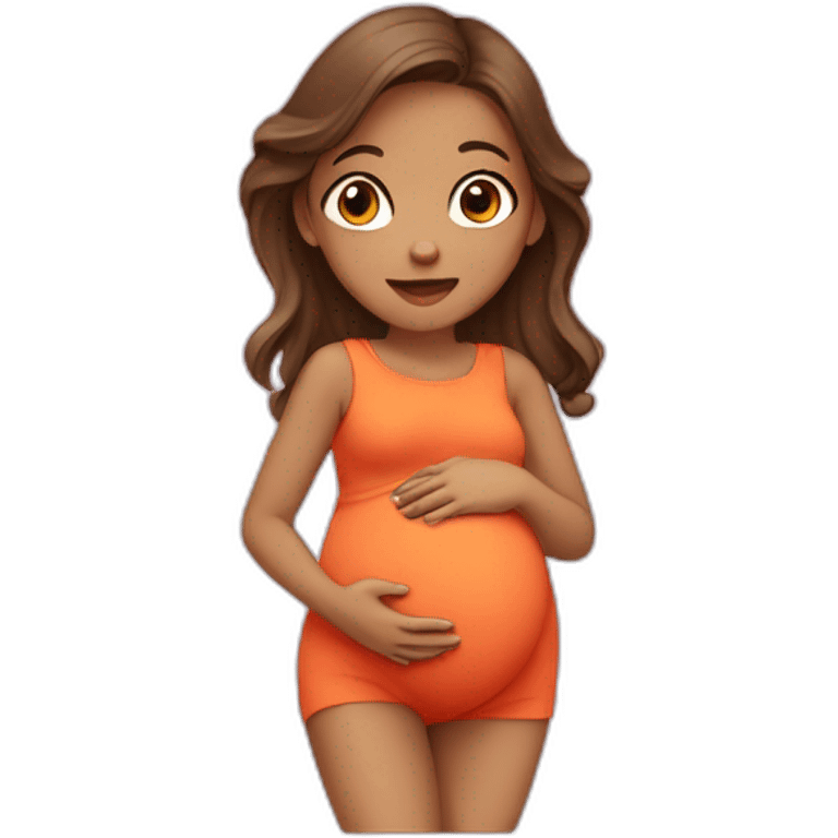 teen age pregnancy emoji