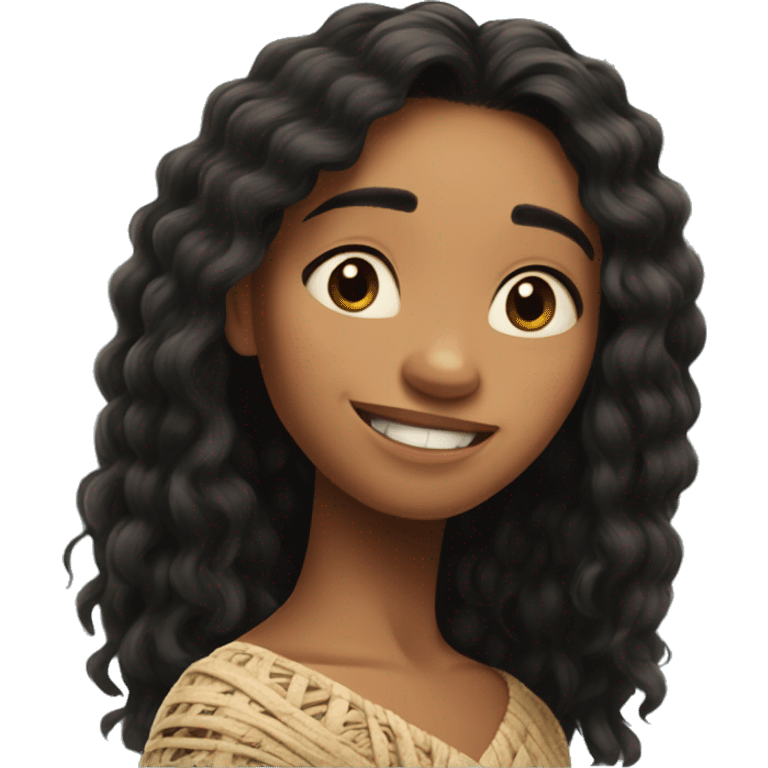 Moui from Moana emoji