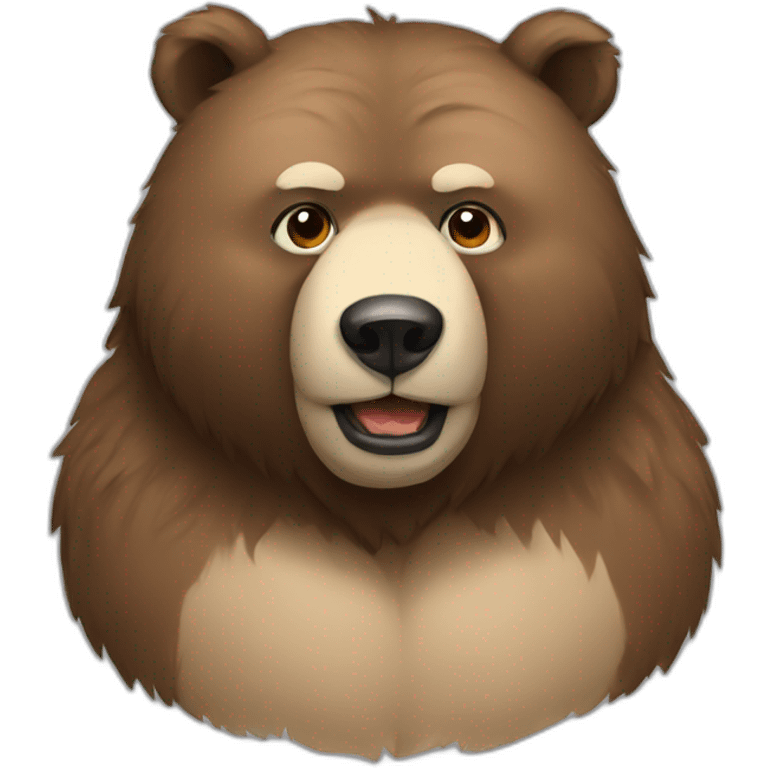 Russian bear emoji