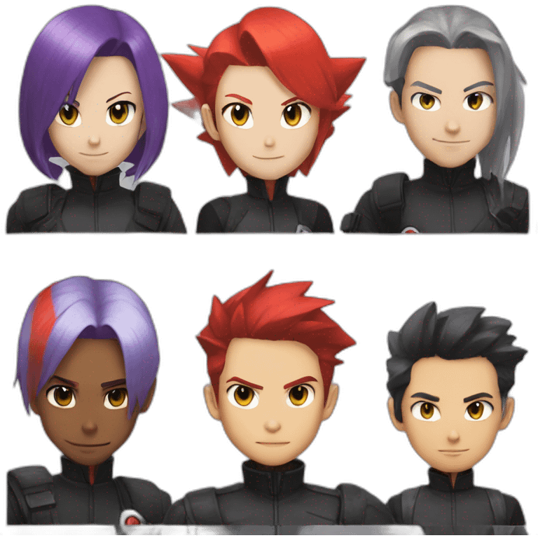 Pokemon Team Rocket emoji