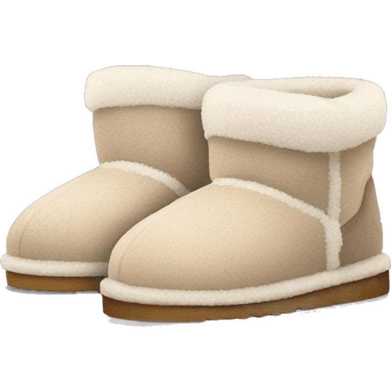 UGG slippers emoji