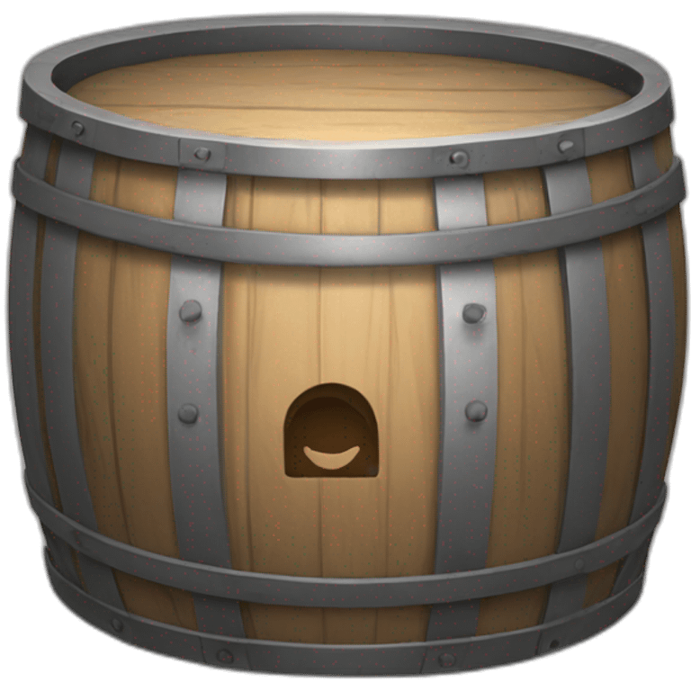 delete barrel emoji