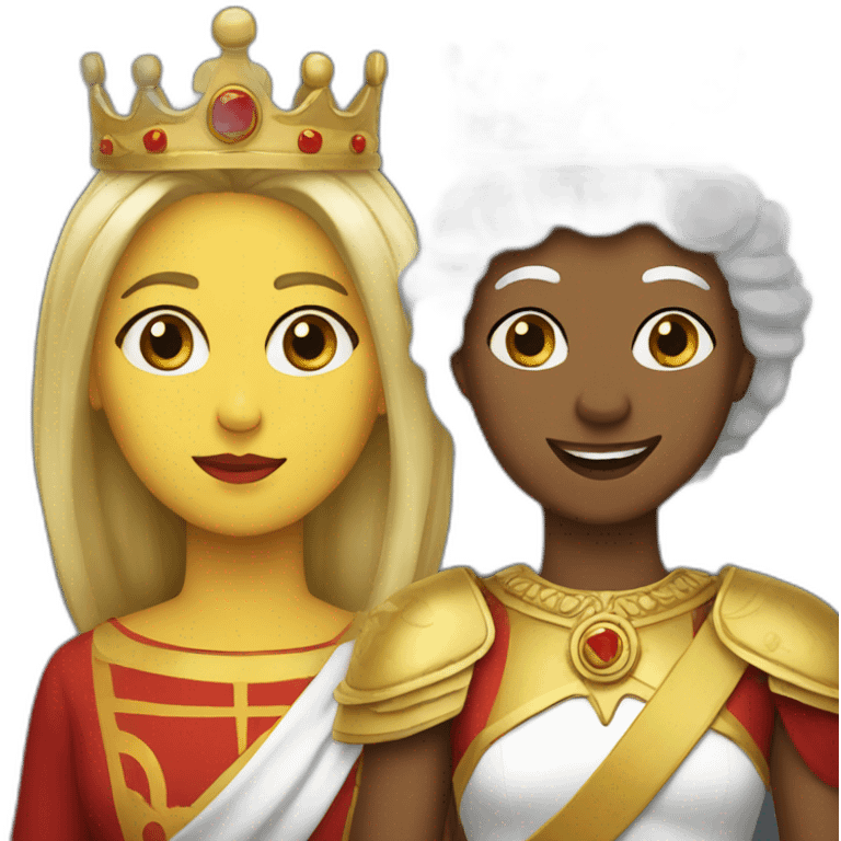 Macedonia and the queen emoji