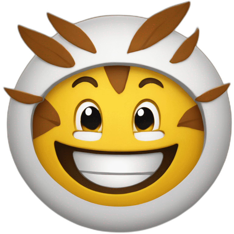 Arizona State Sparky smiling emoji