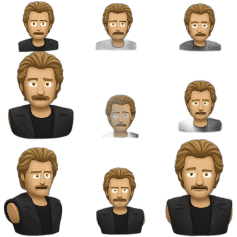 Johnny halliday emoji