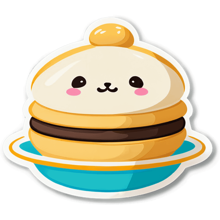 Bao bun with style emoji