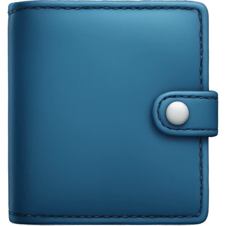 blue lether wallet emoji