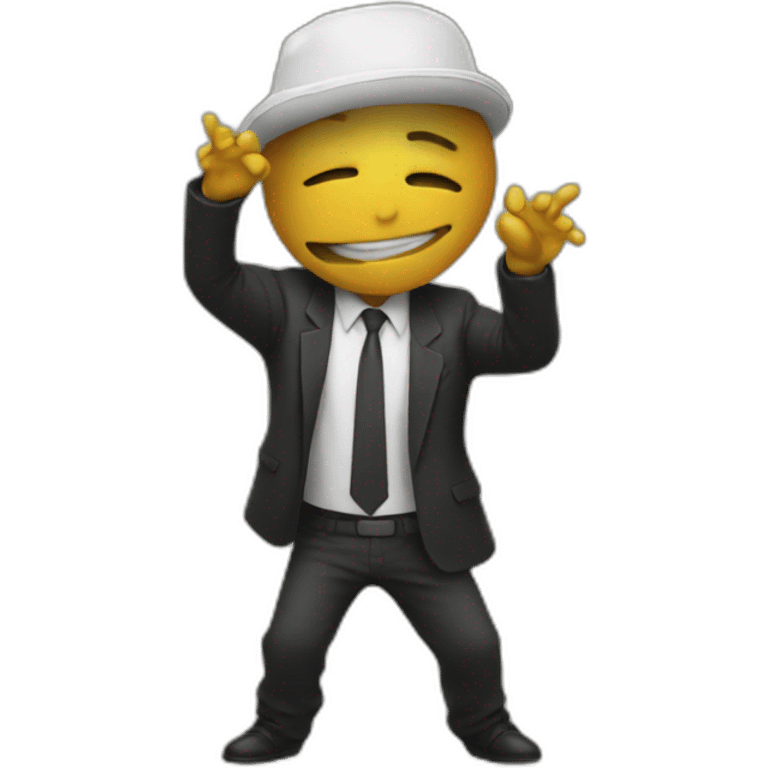 Un dab emoji