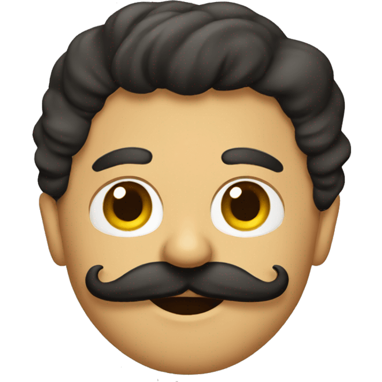 Mexican moustache emoji