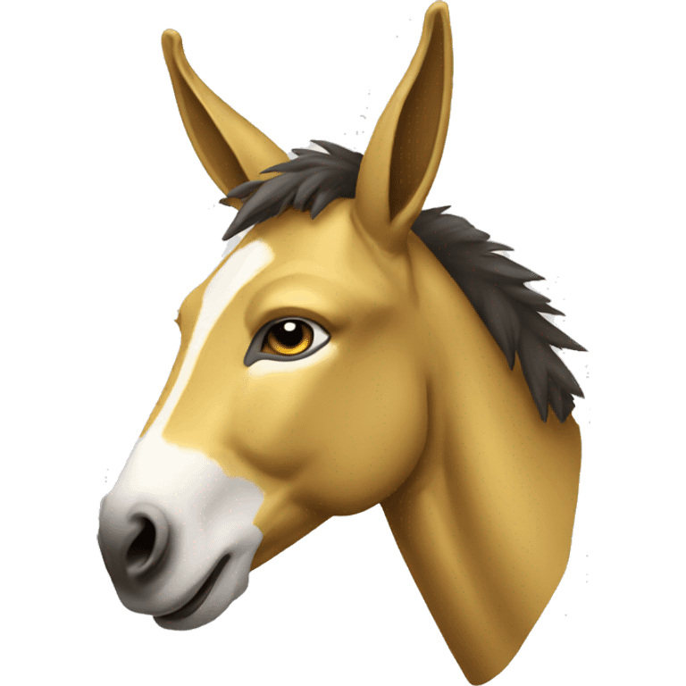 Golden donkey  emoji