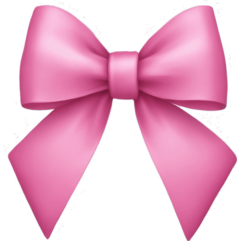 Pink bow emoji