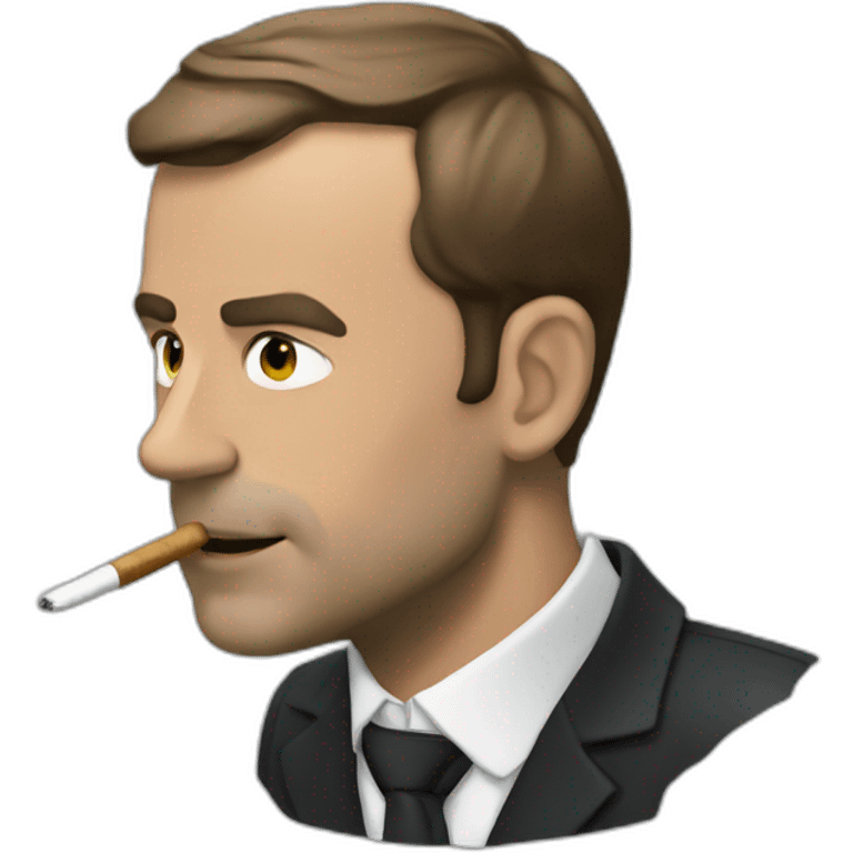 Macron smoke emoji