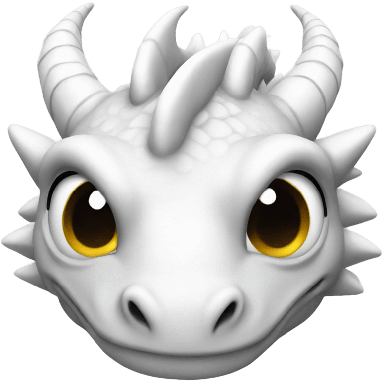 White Dragon  emoji